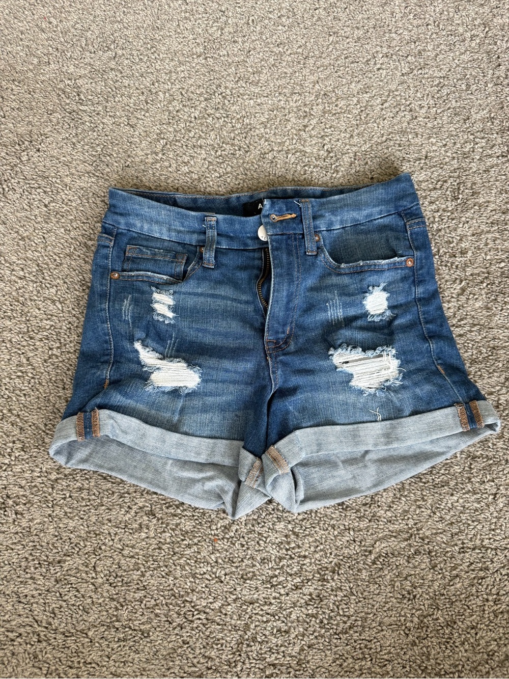 Dark Wash Denim Shorts